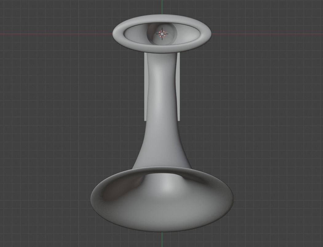 Retro Gramophone for Smart Phone  3D print model_3