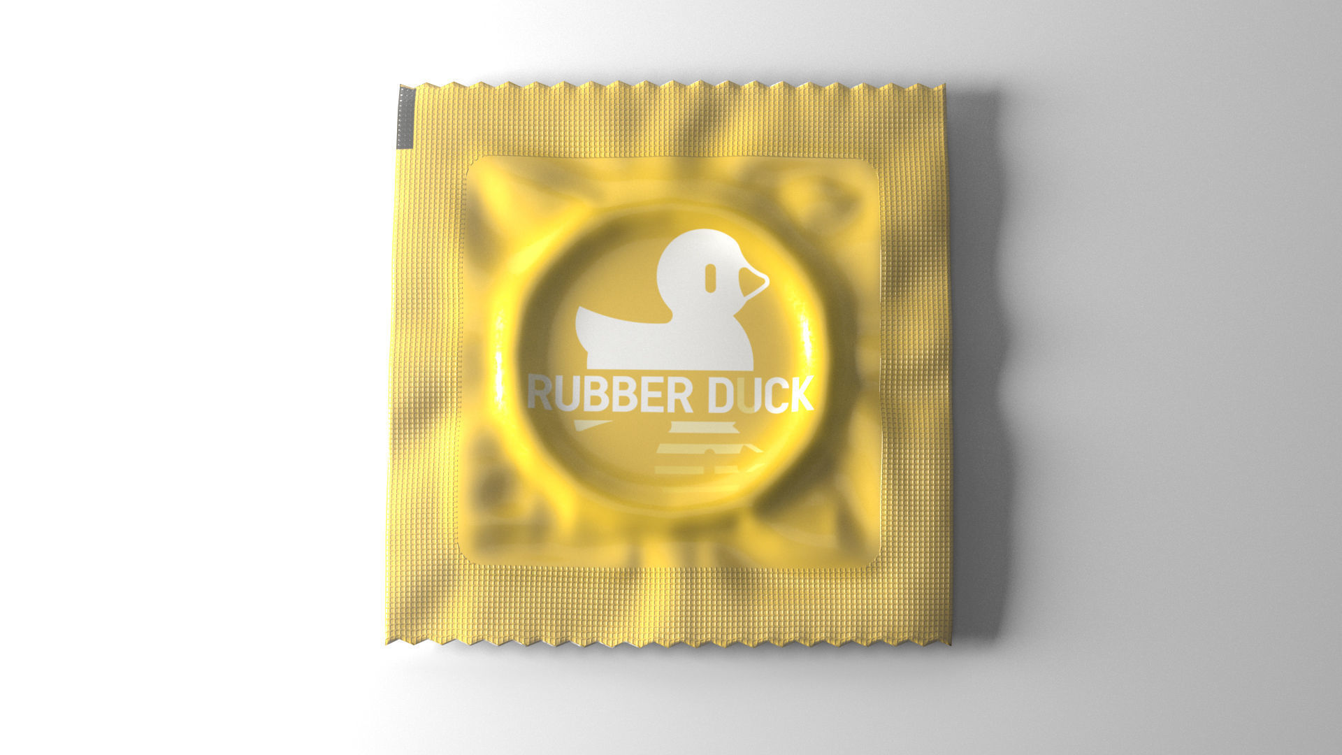 Condom Wrapper 3D model_3