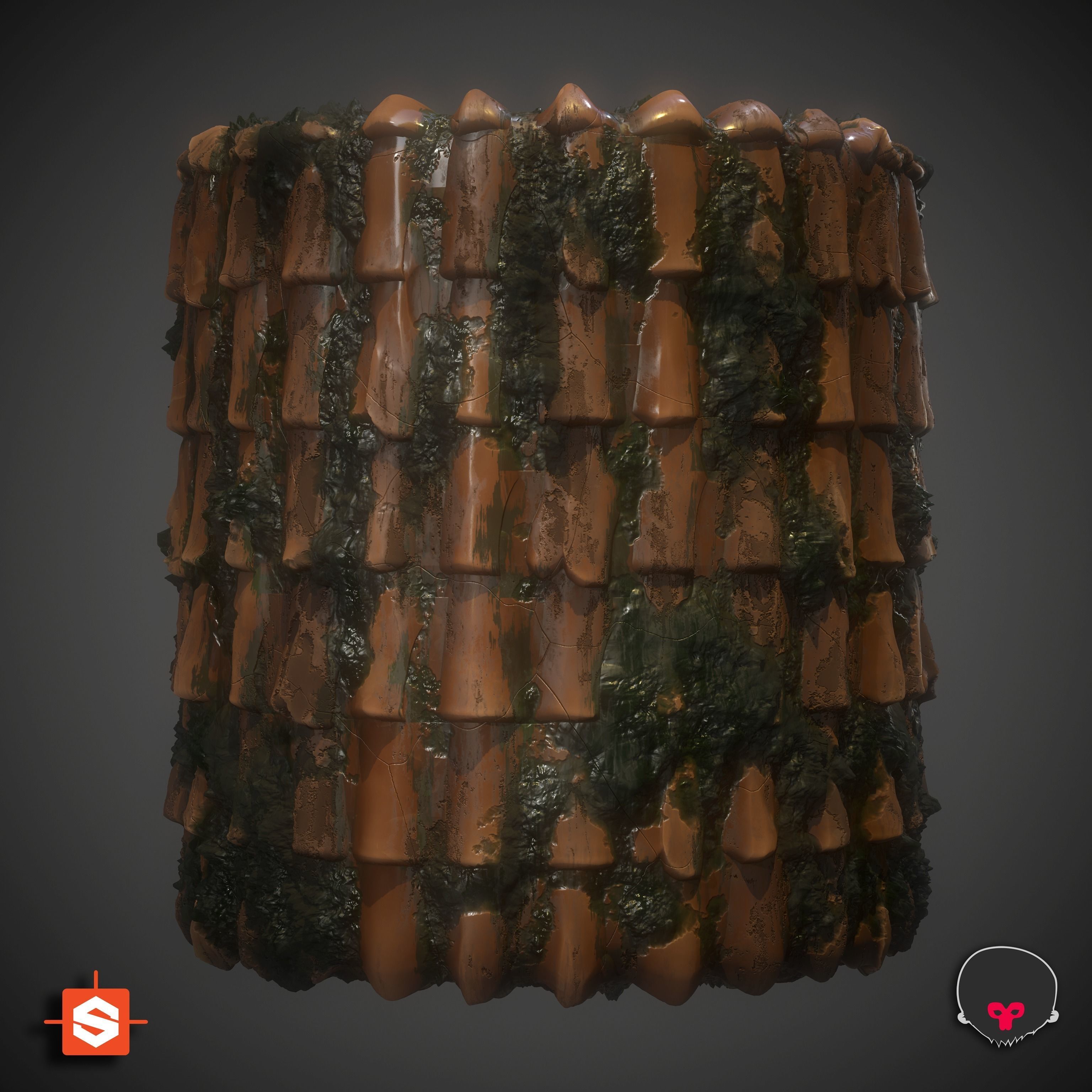 Mossy Roof Material