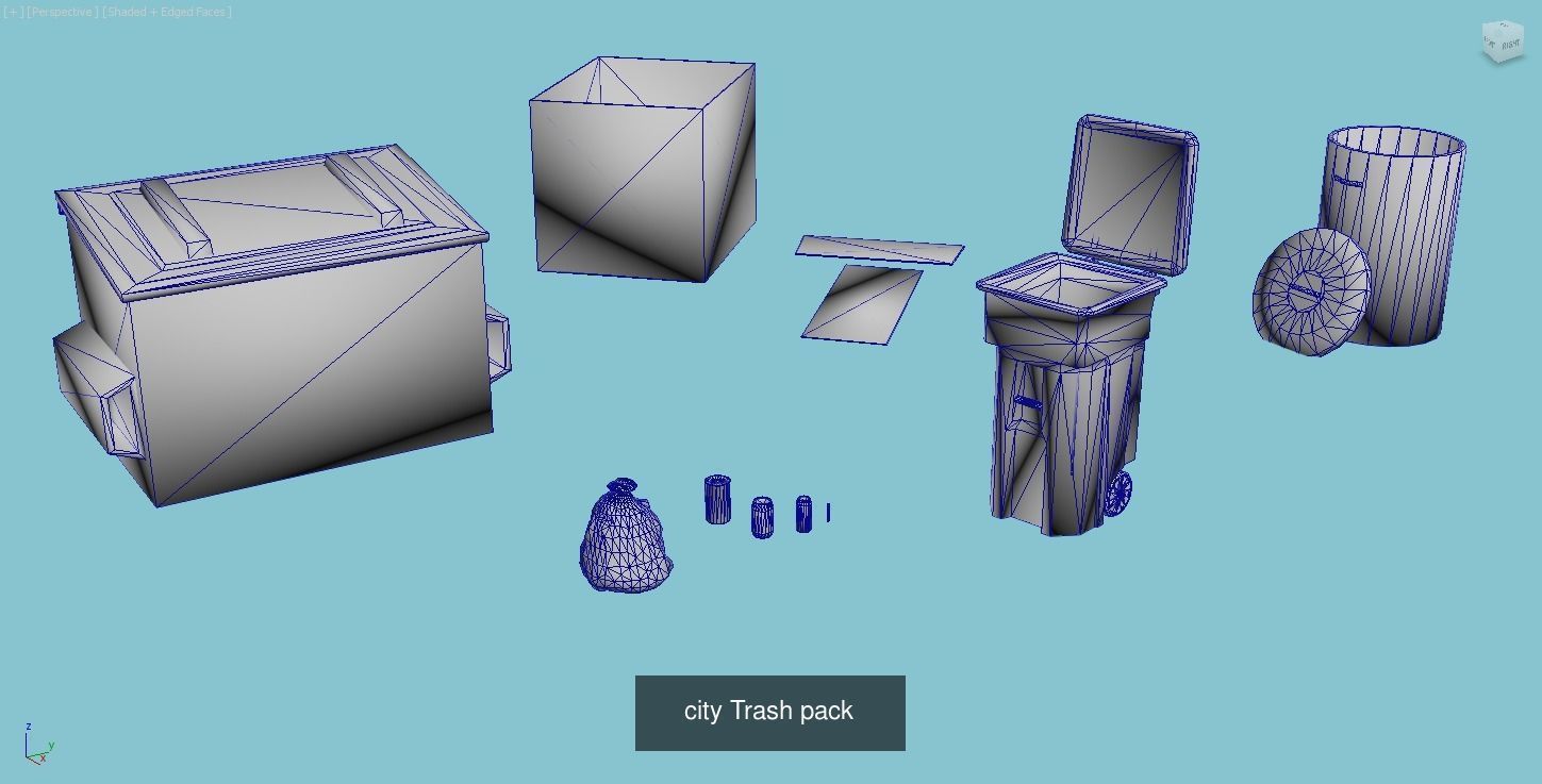 City pack  3D Model Collection_4