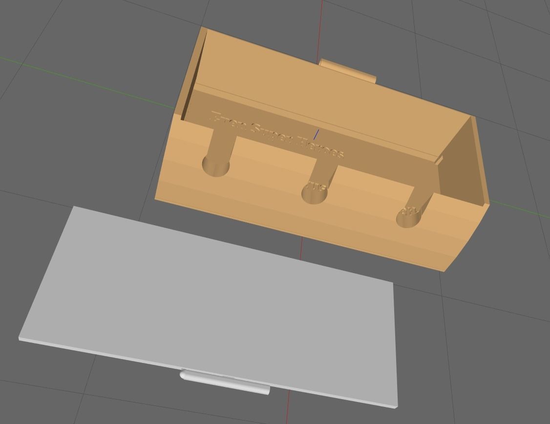 Tooth Brush Holder 3D print model_2