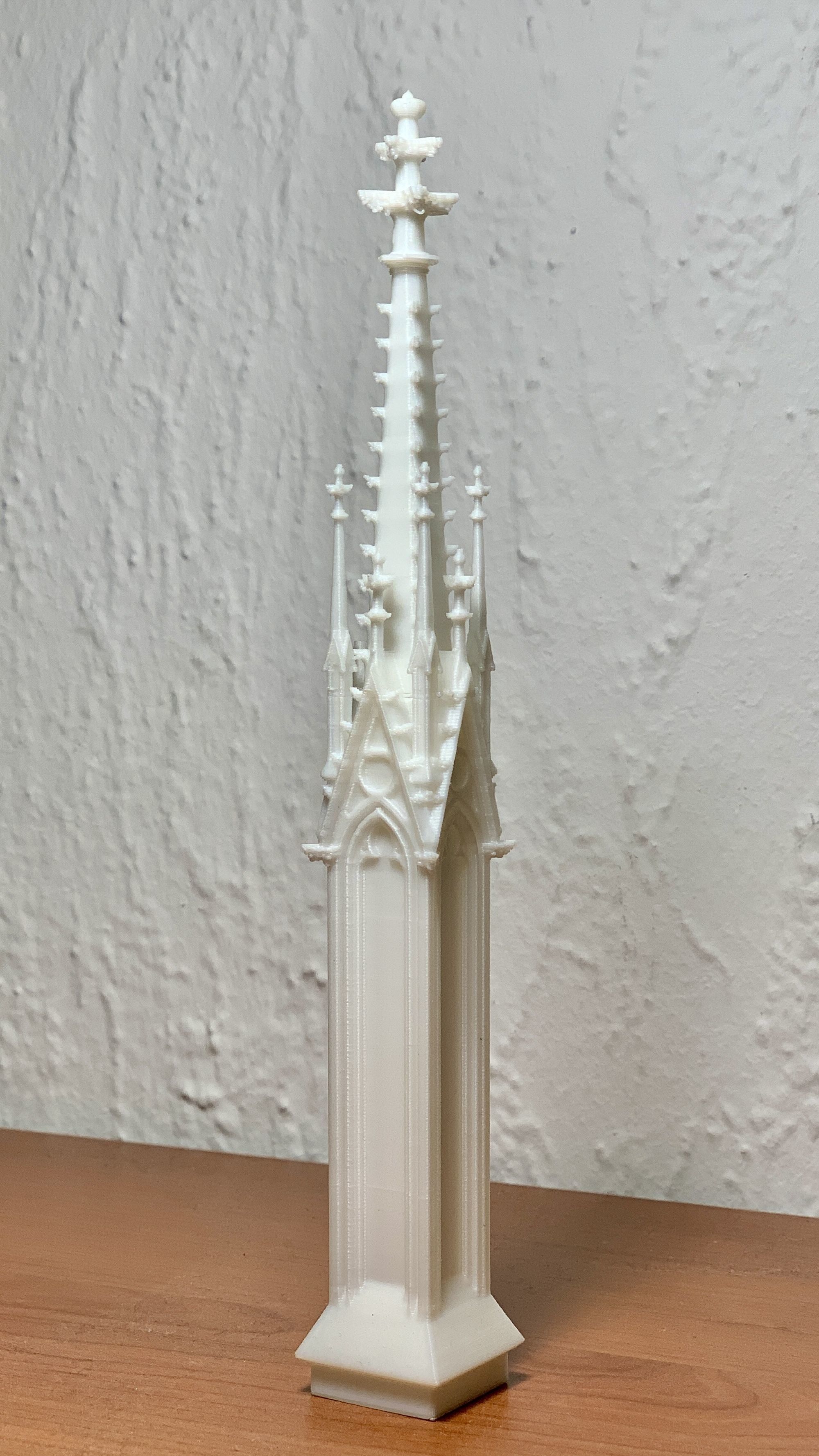 Gothic Spire of Cologne Cathedral 3D print model_1