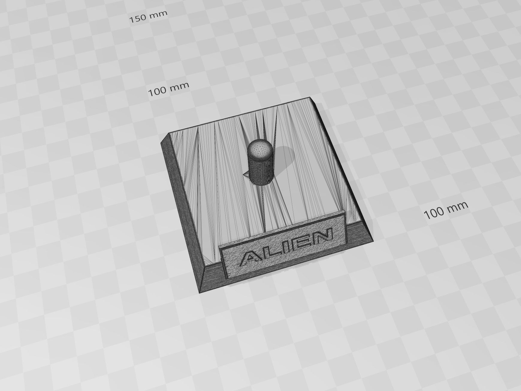 Alien Xenomorph Bust 3D print model_18