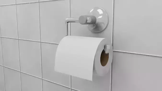 Toilet Paper Holder 3D model