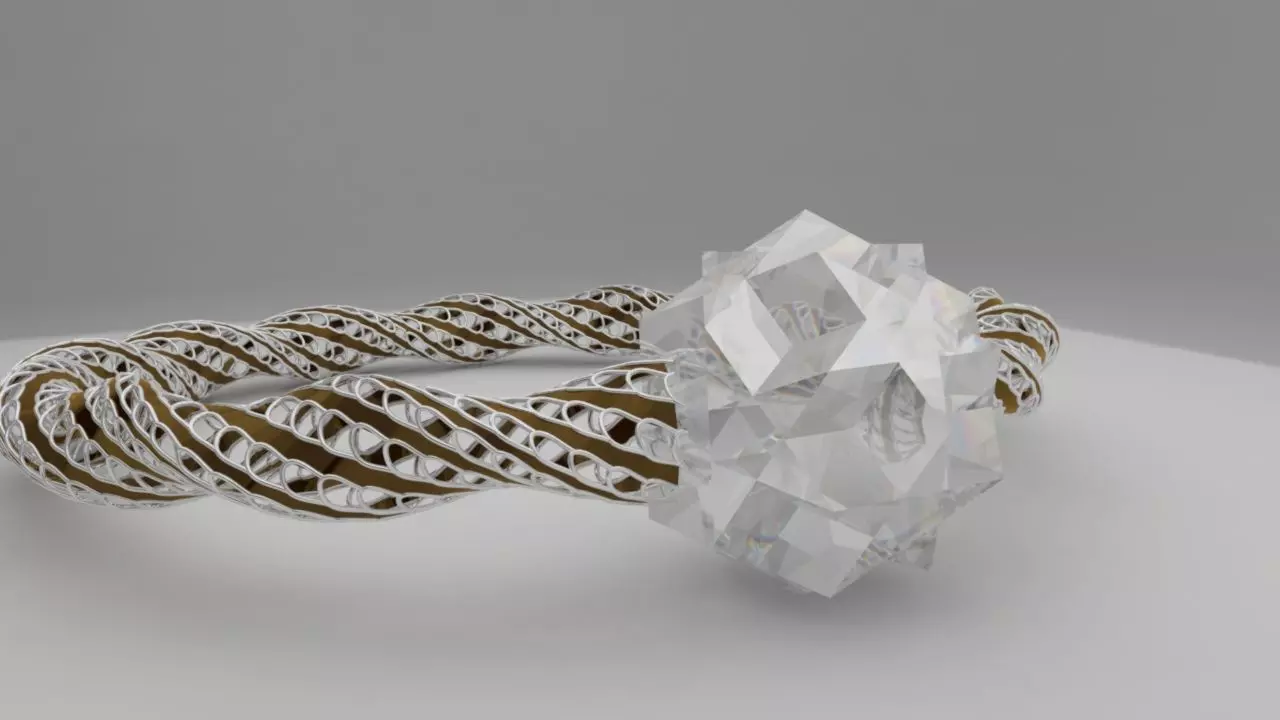 Ring  Jewellery 3D model_0