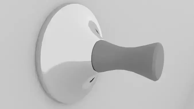 Bathroom knob 3D model
