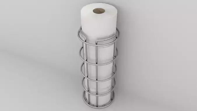 Toilet Paper Rack 3D model
