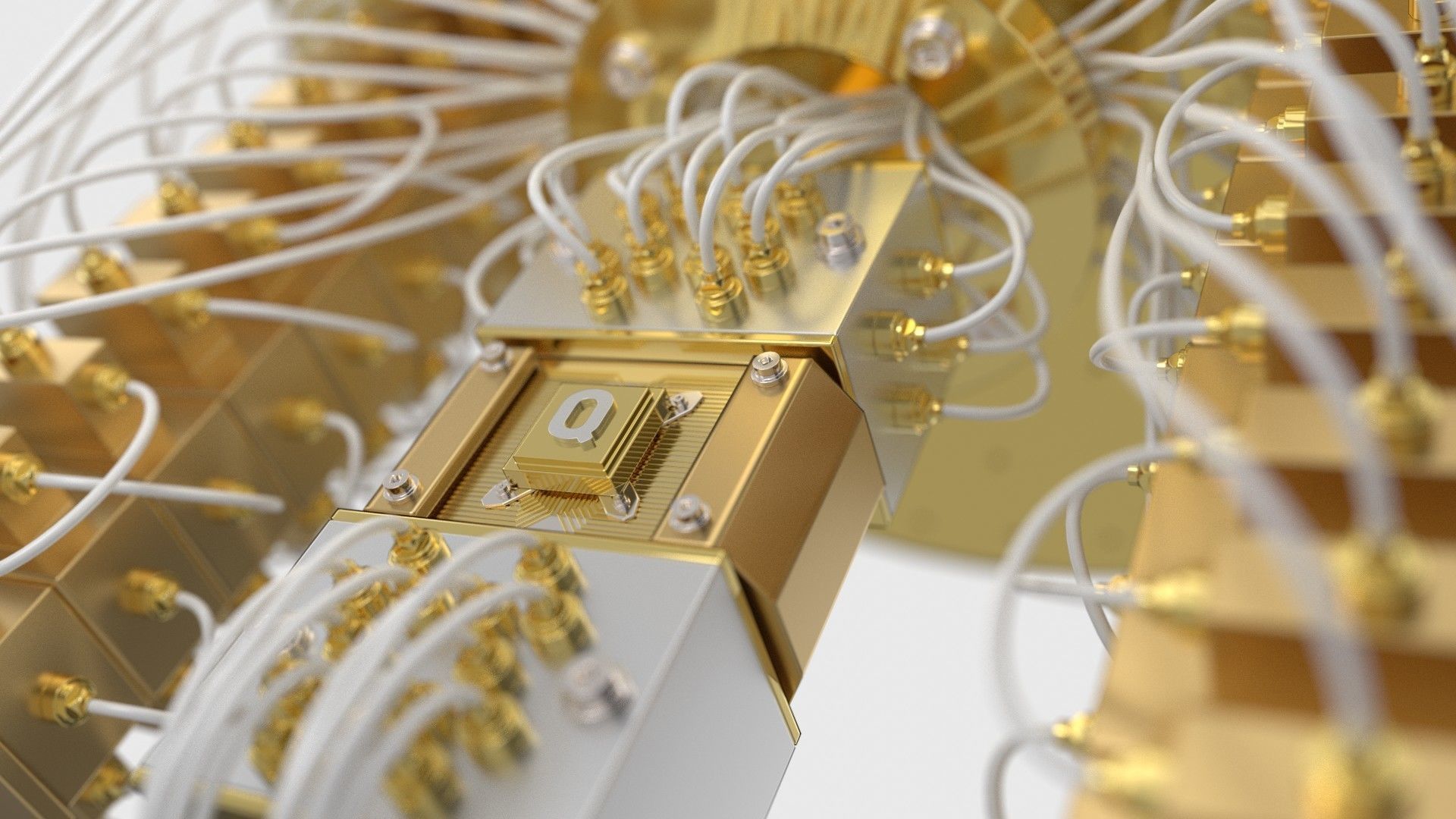 Quantum Computer 3D model_15