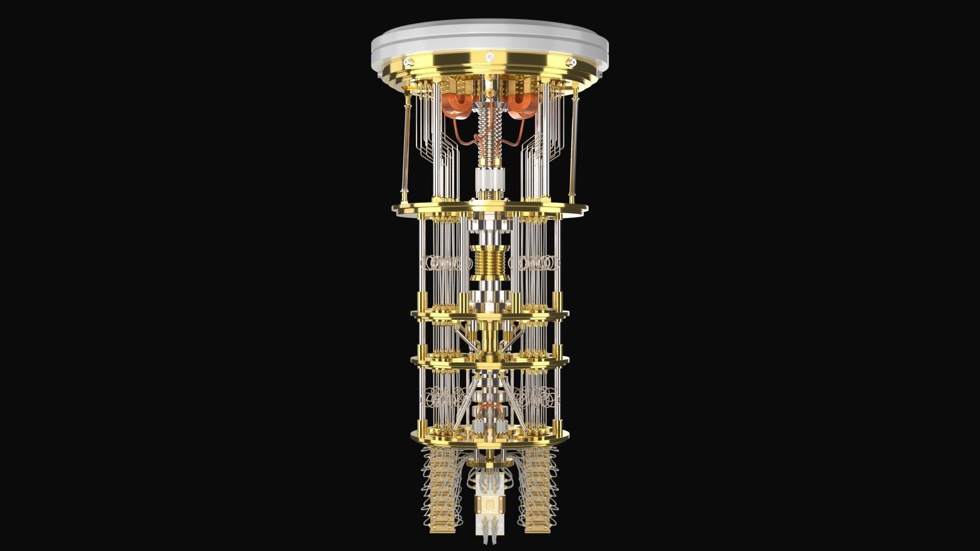 Quantum Computer 3D model_0