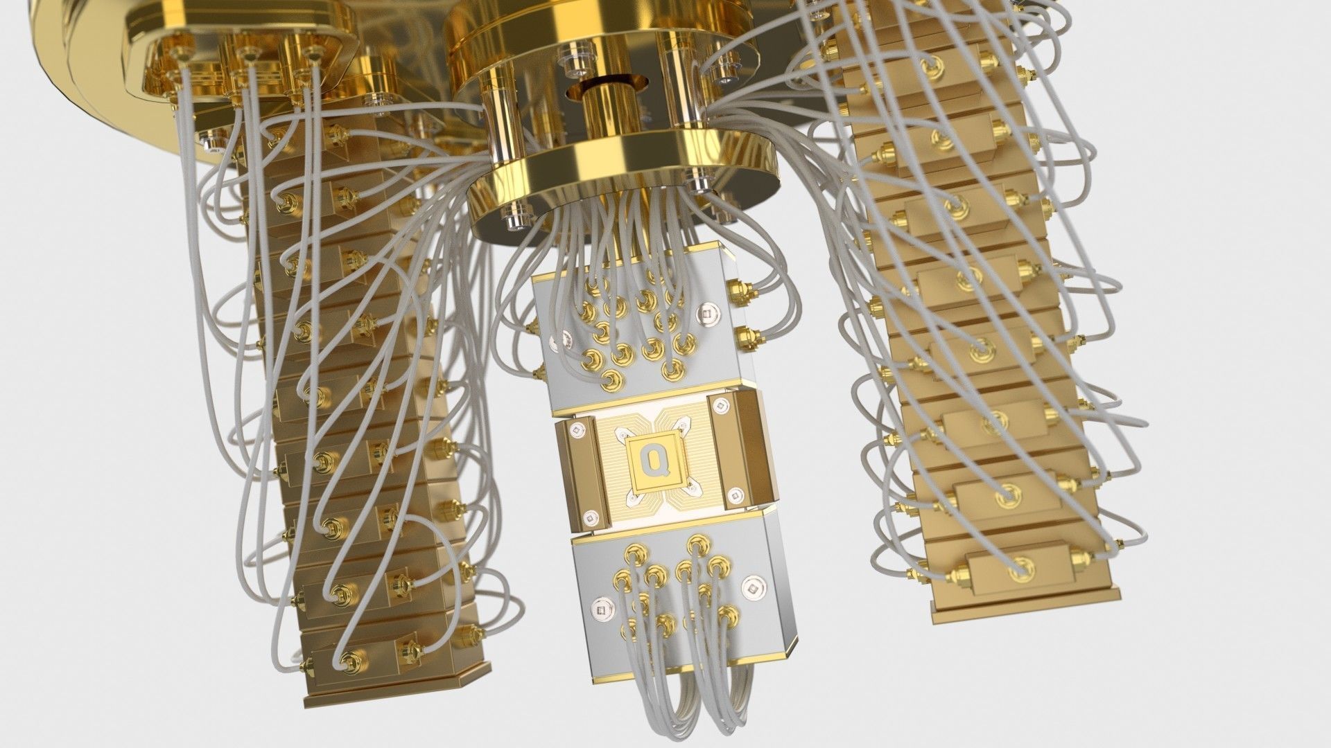 Quantum Computer 3D model_14