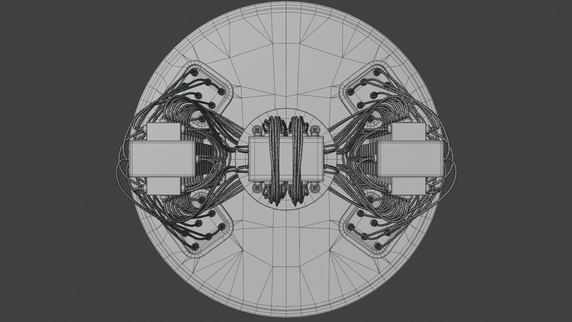 Quantum Computer 3D model_26