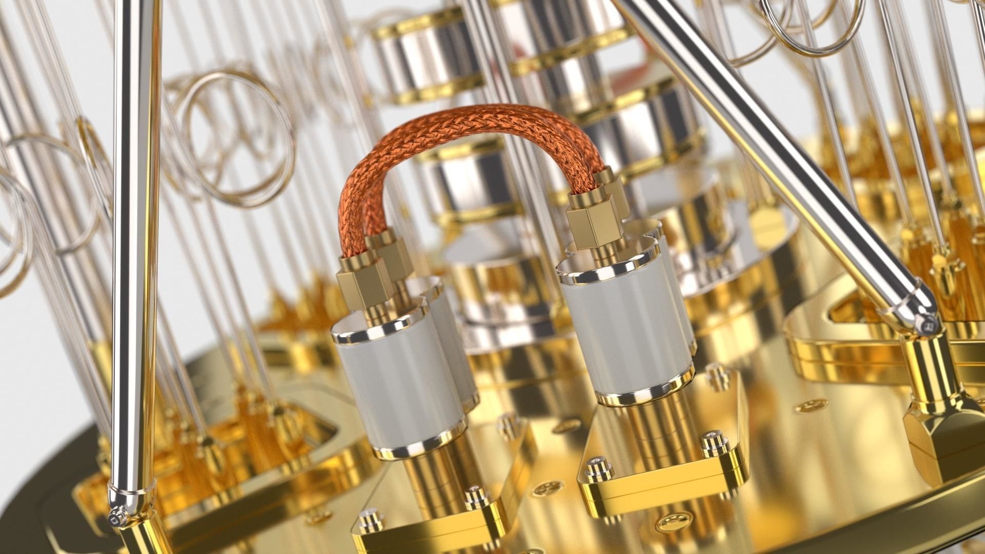 Quantum Computer 3D model_13