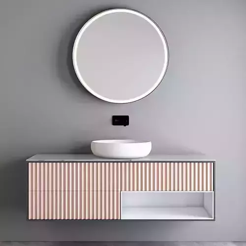 Modern Bathroom Cabinet No 089 3D model