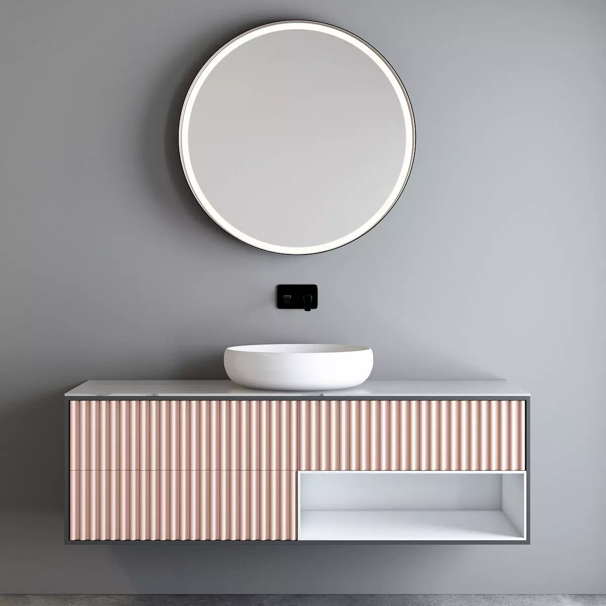 Modern Bathroom Cabinet No 089 3D model_0