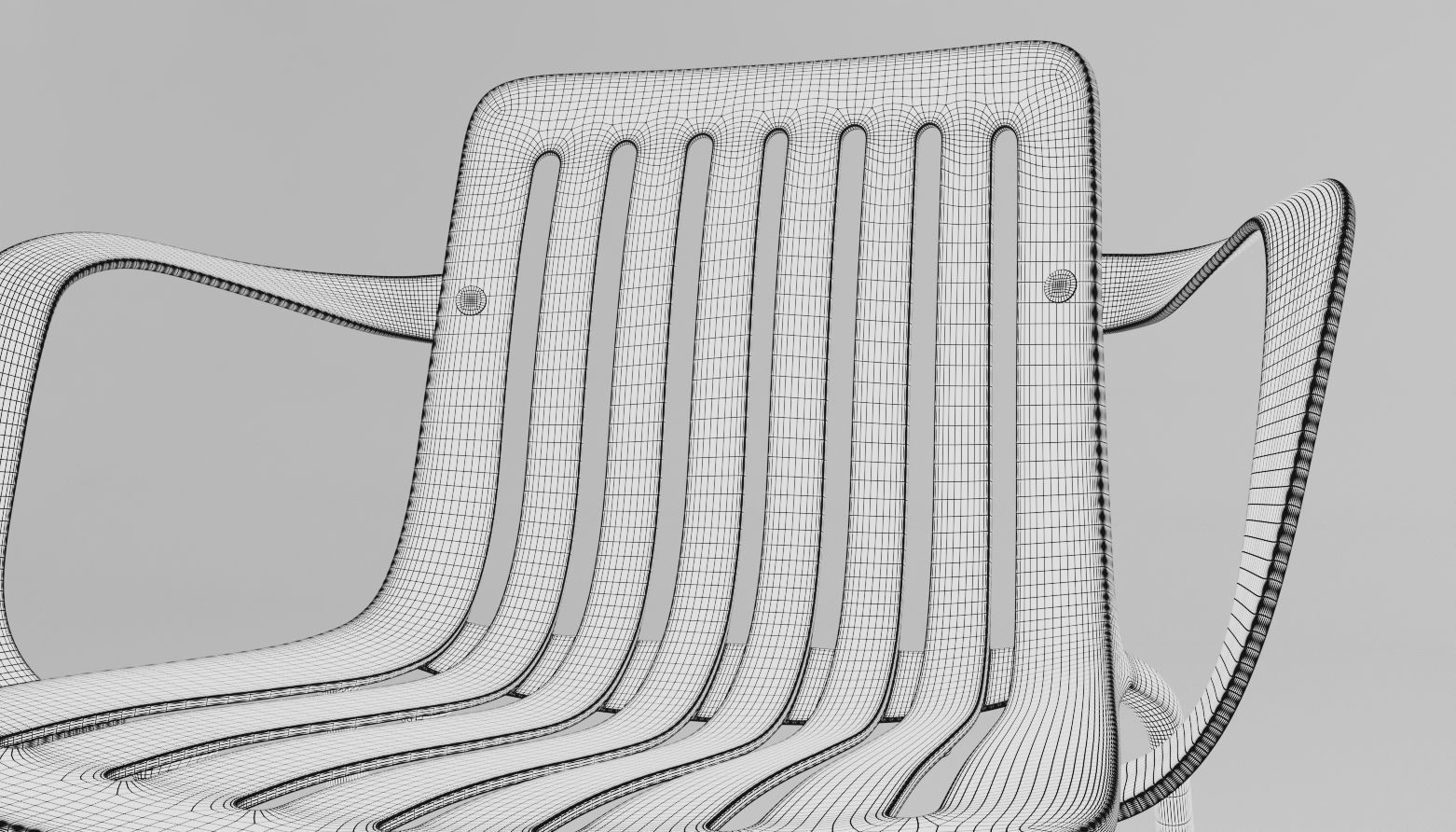 Chair Plato 3D Model 3D model_4