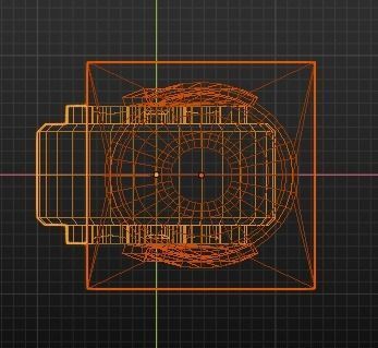 Display Freezer White - low polygon Low-poly 3D model_16