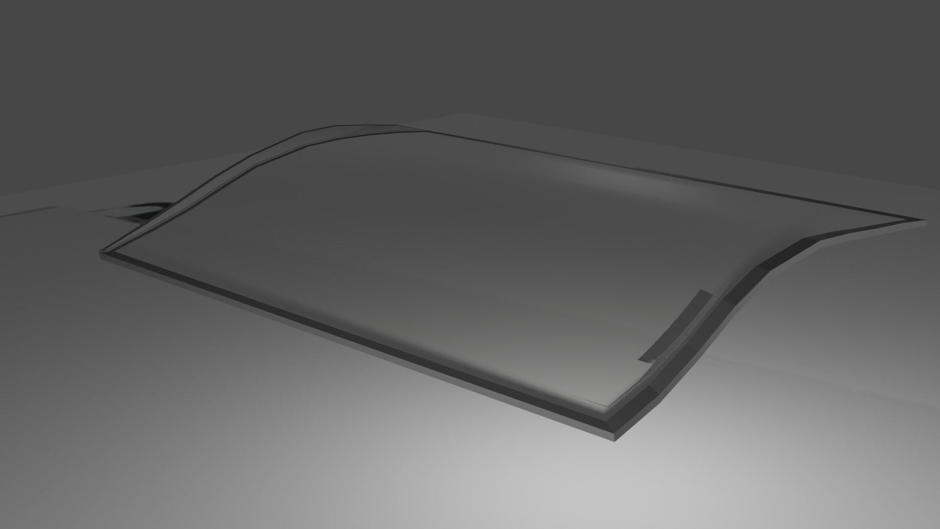 Display Freezer White - low polygon Low-poly 3D model_20