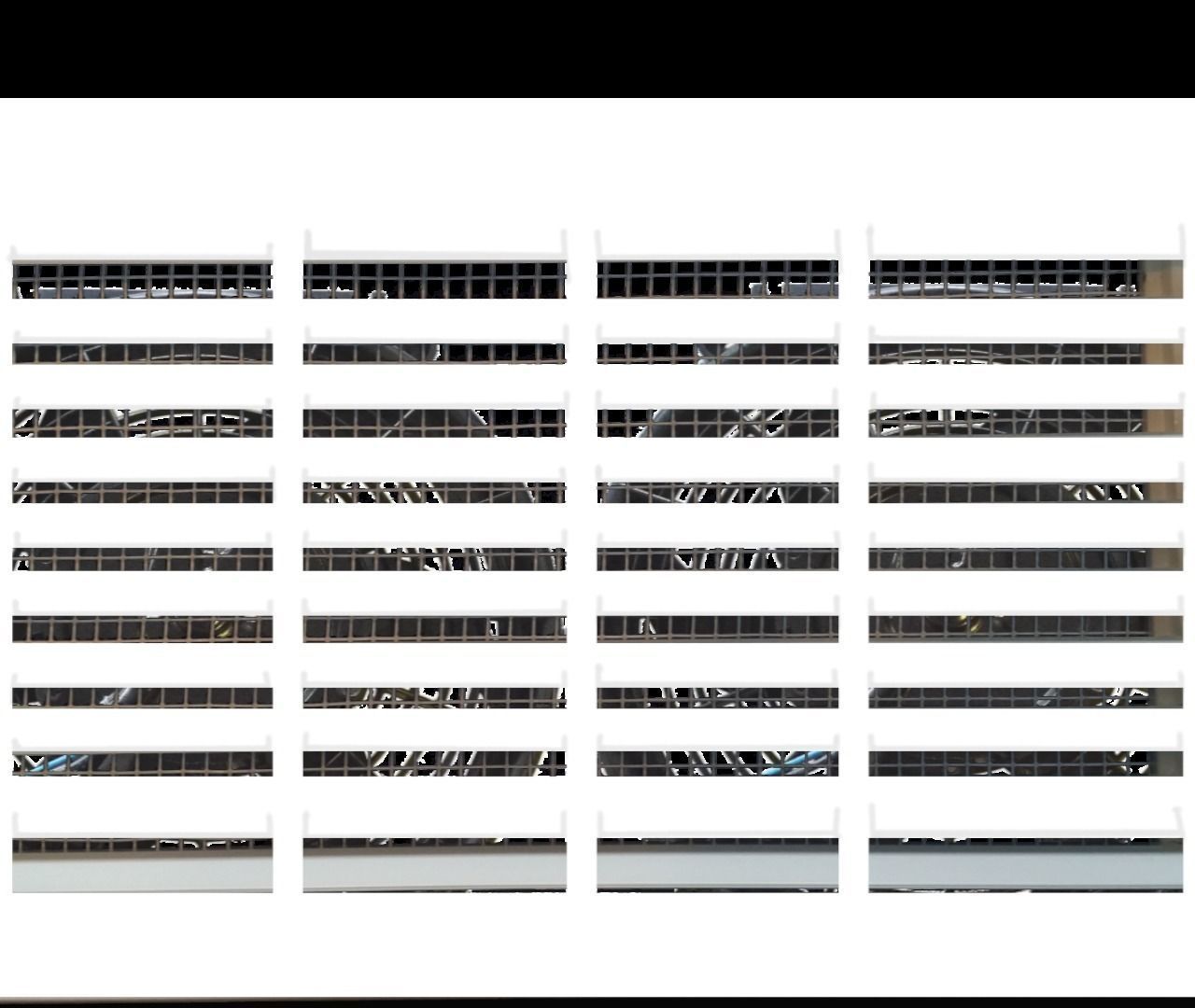 Display Freezer White - low polygon Low-poly 3D model_25
