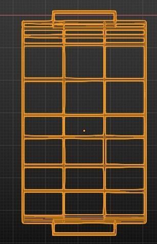 Display Freezer White - low polygon Low-poly 3D model_12