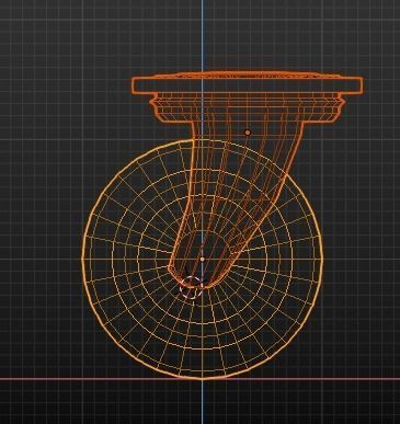 Display Freezer White - low polygon Low-poly 3D model_15