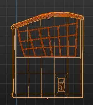 Display Freezer White - low polygon Low-poly 3D model_6