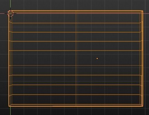 Display Freezer White - low polygon Low-poly 3D model_22