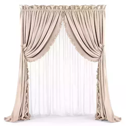Curtain 3D model 60