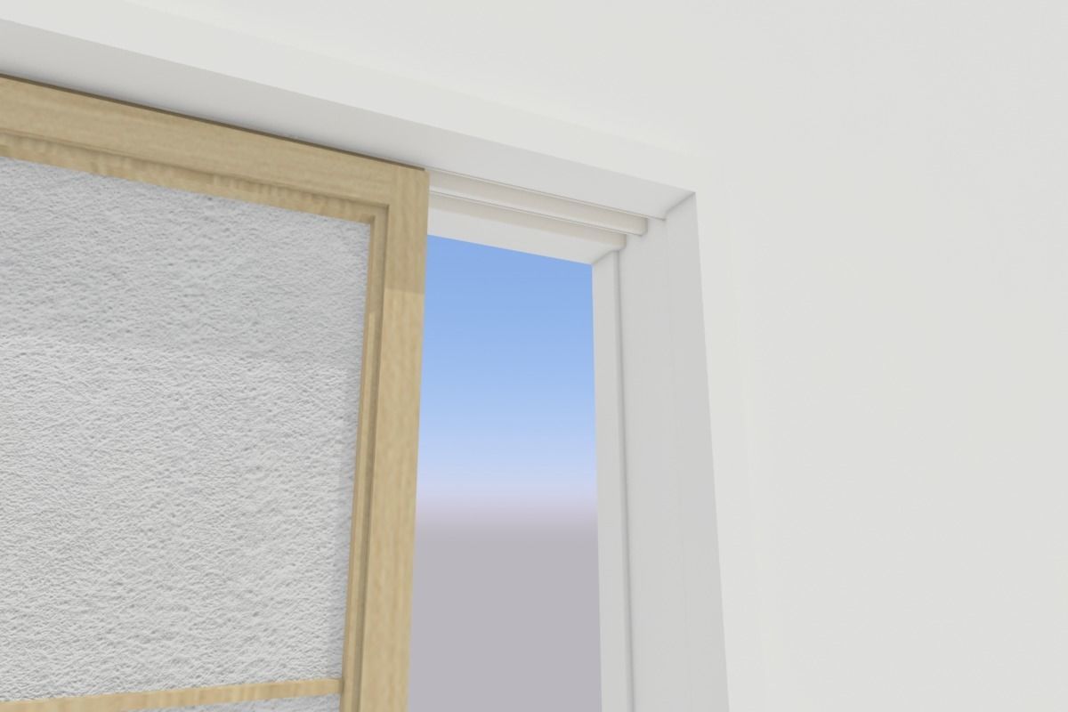 Japanese Door FUSUMA SHOUJI 3D model_6