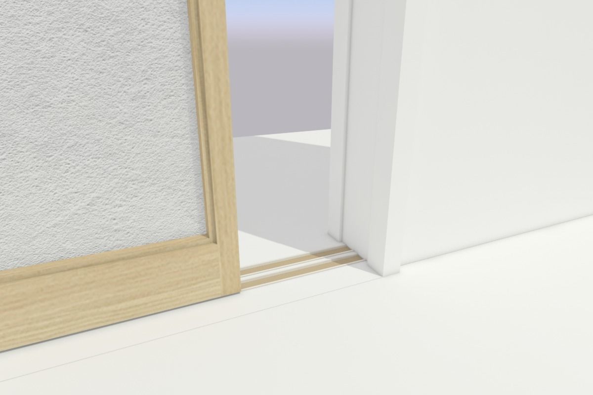 Japanese Door FUSUMA SHOUJI 3D model_3
