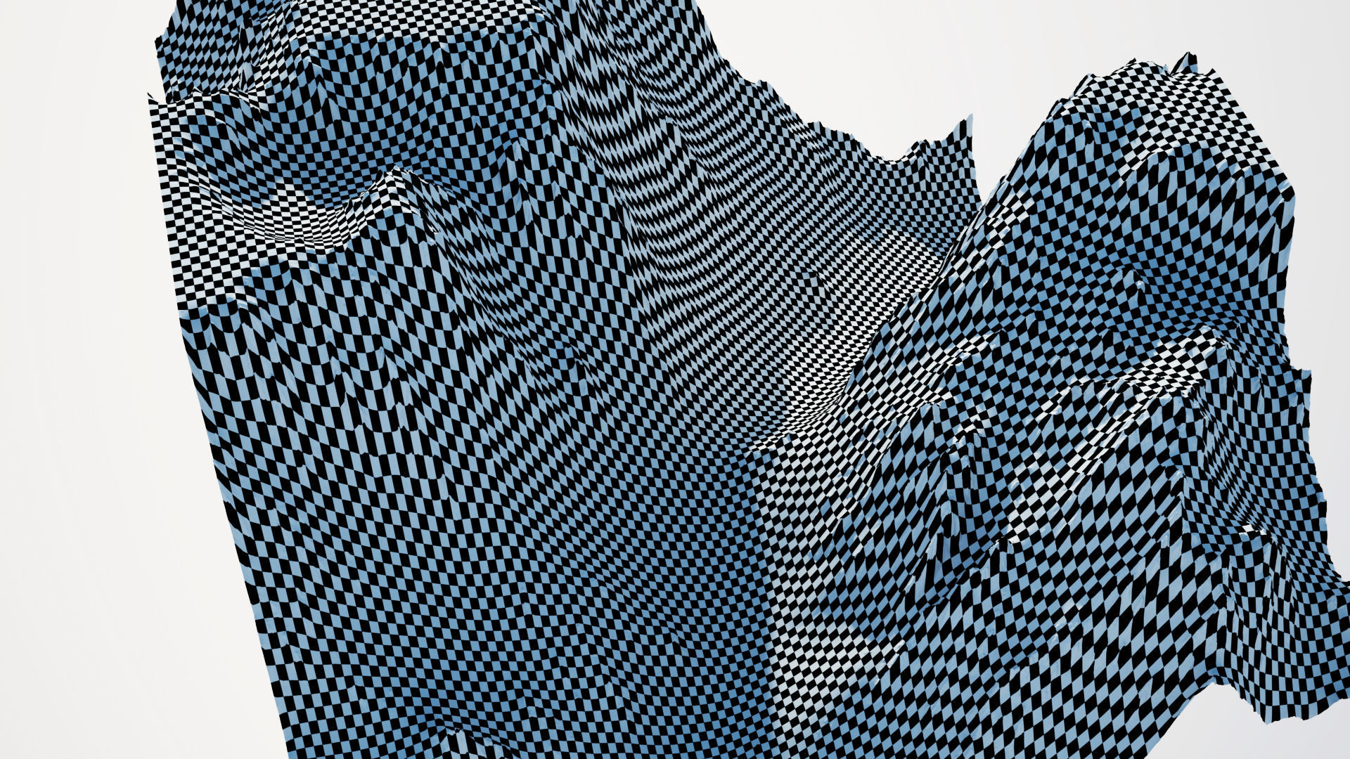 Snow Covered Mountain 3D model_7