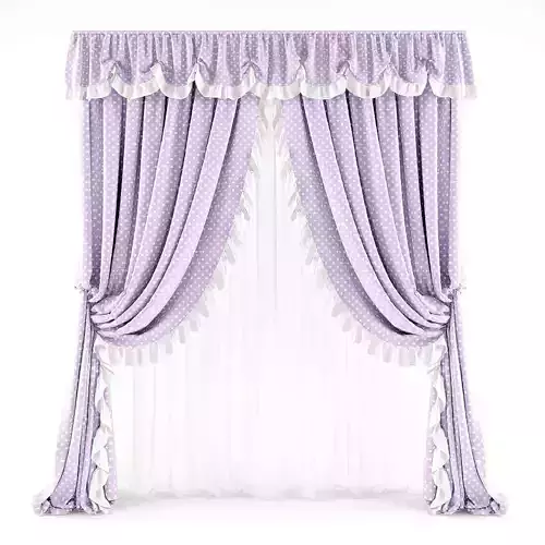 Curtain 3D model 61