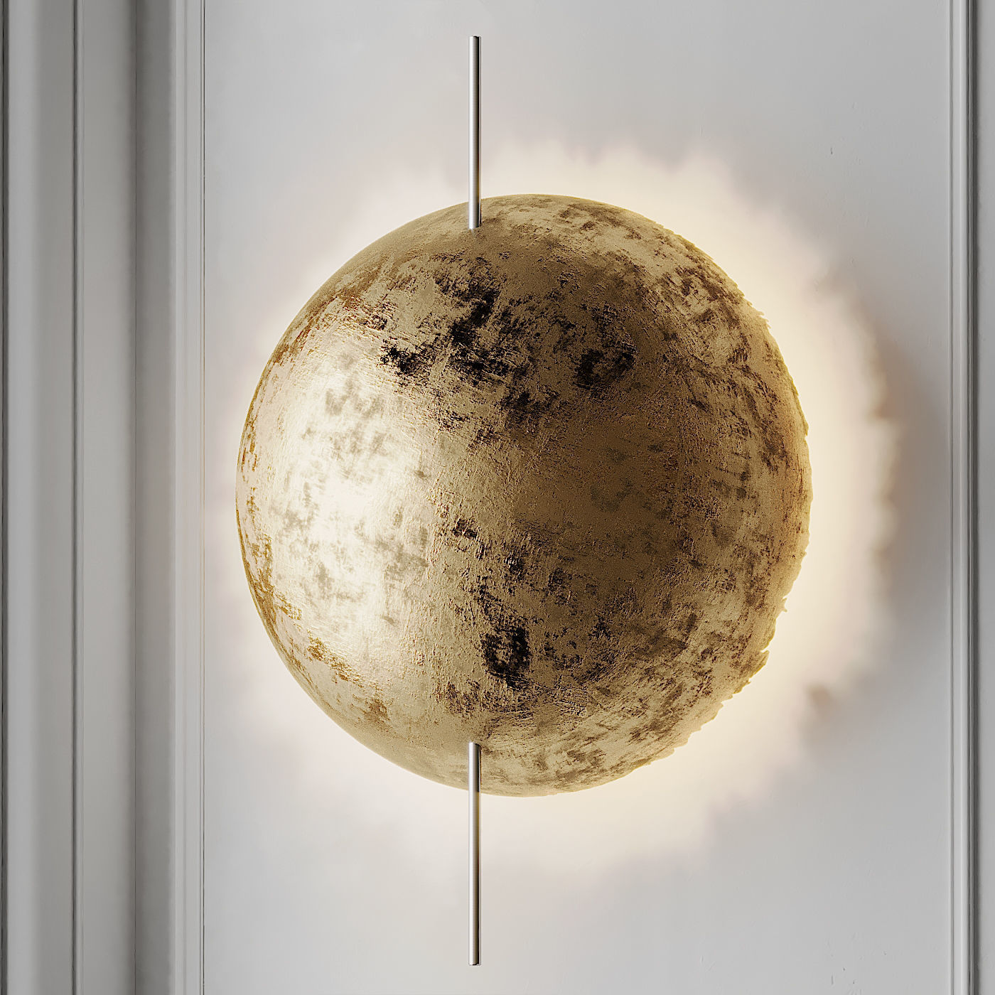 PostKrisi W 21 wall Light from Catellani and Smith 3D model_1