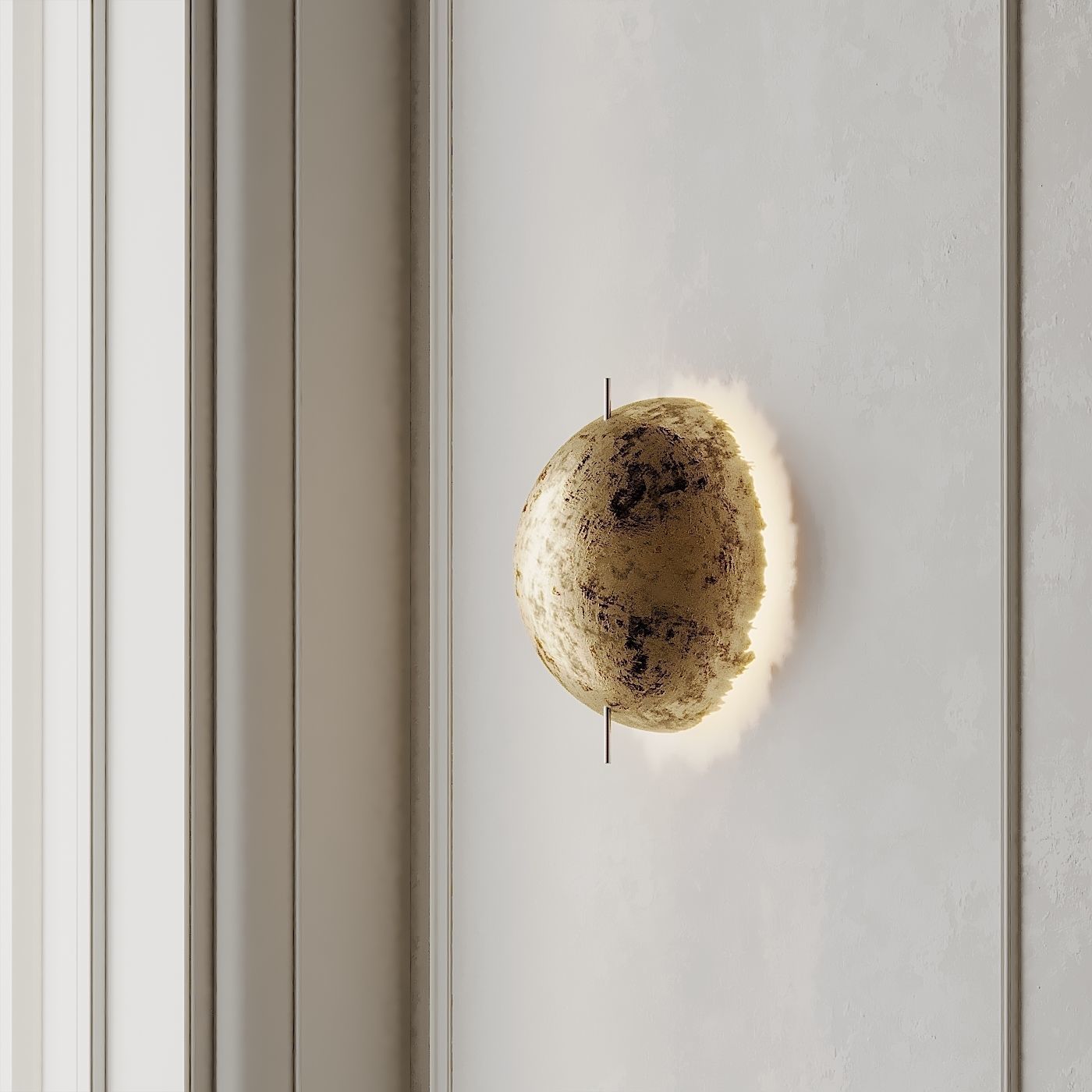 PostKrisi W 21 wall Light from Catellani and Smith 3D model_4