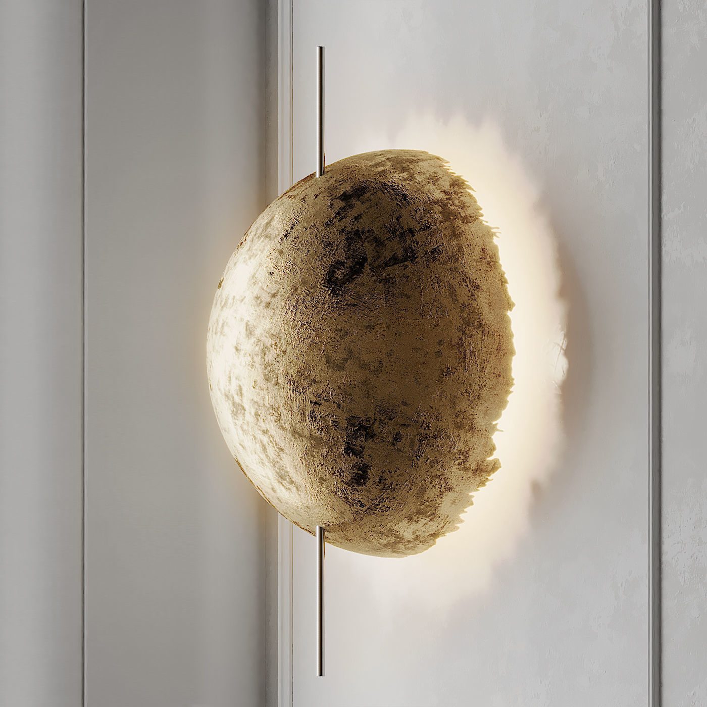PostKrisi W 21 wall Light from Catellani and Smith 3D model_2