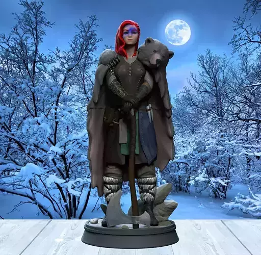 Nordic Female Warrior