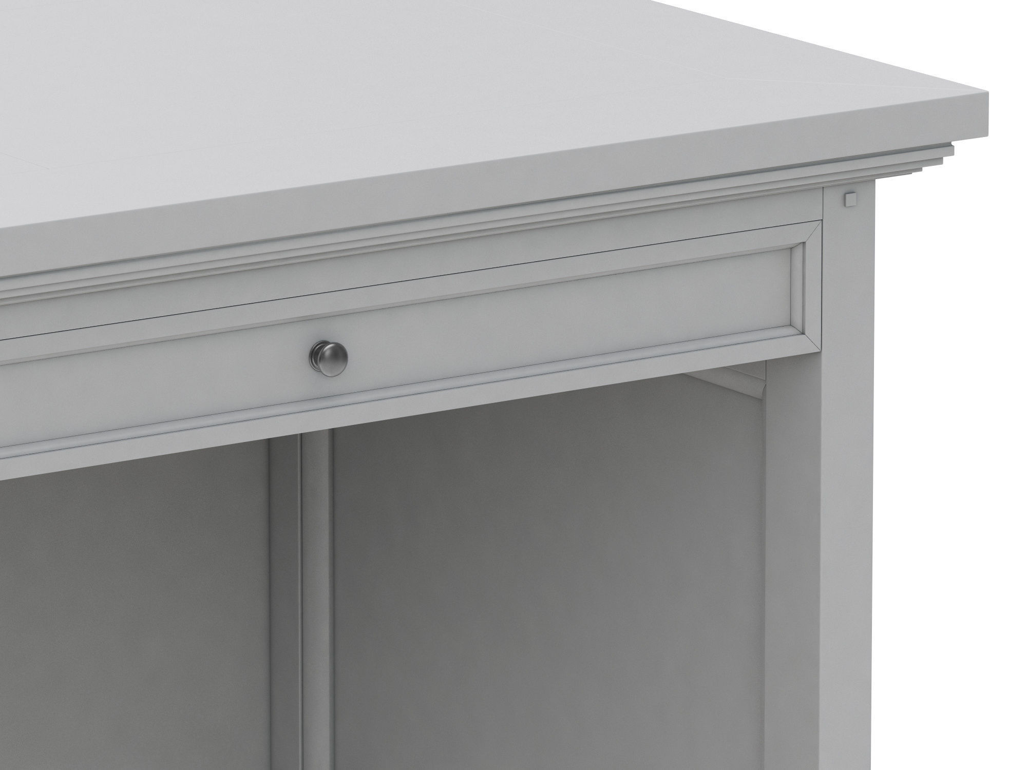 Dantone Home Oxford desk 3D model_6