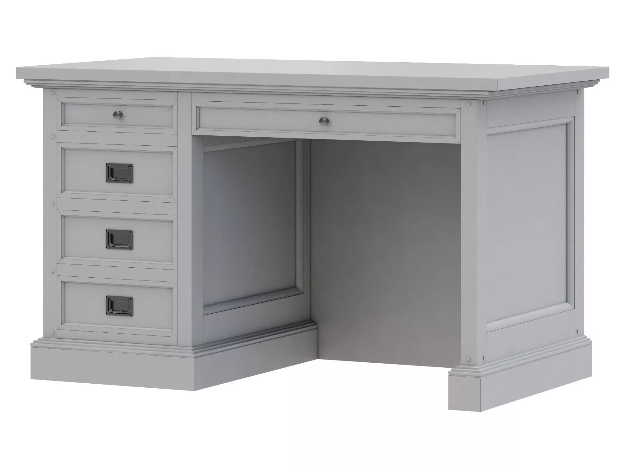 Dantone Home Oxford desk 3D model_0