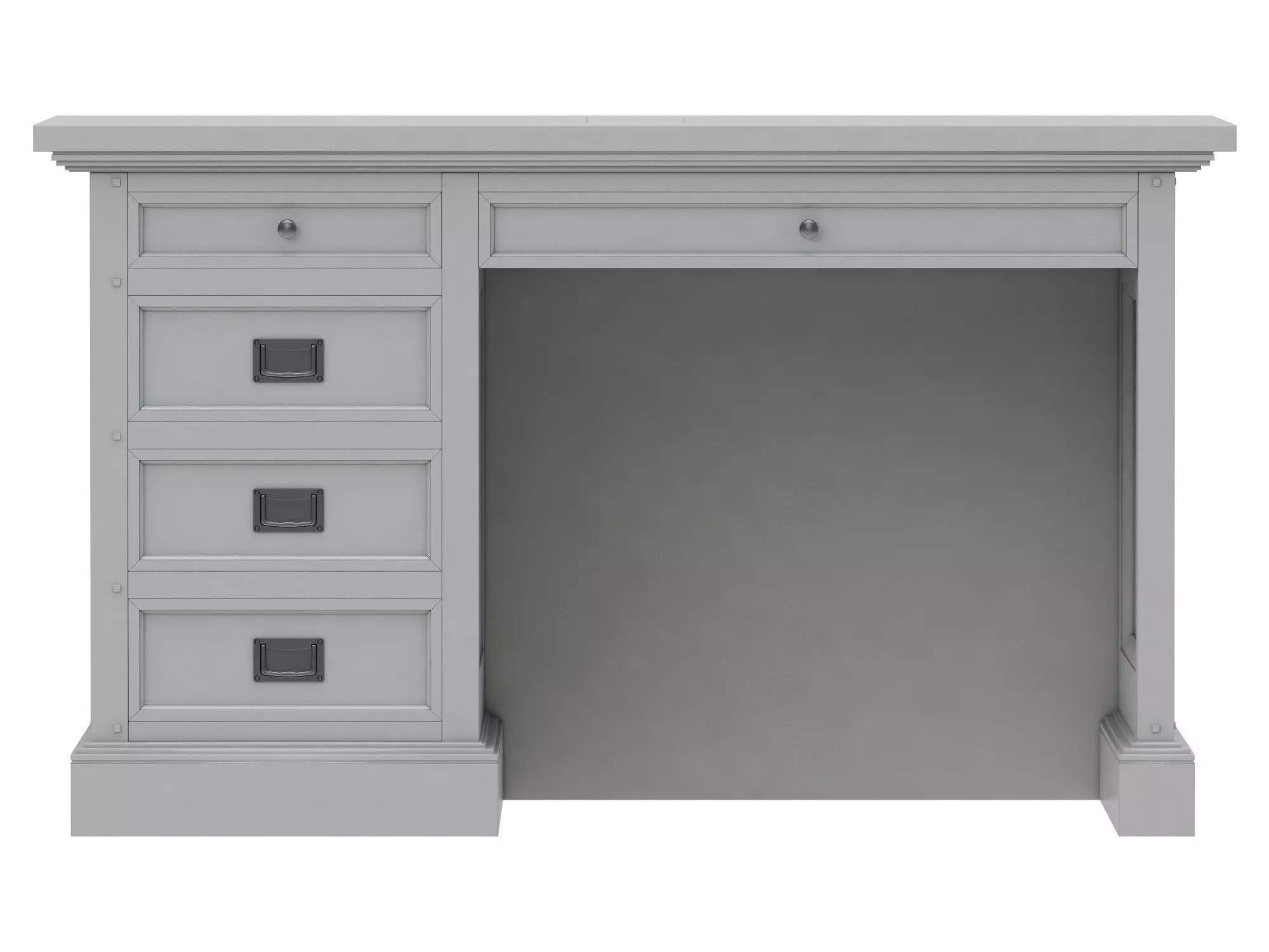 Dantone Home Oxford desk 3D model_1
