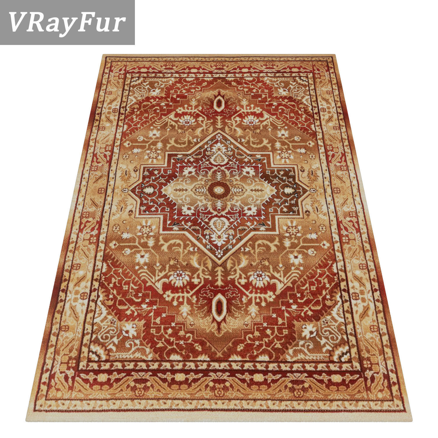 Rug Set 899 3D model_2