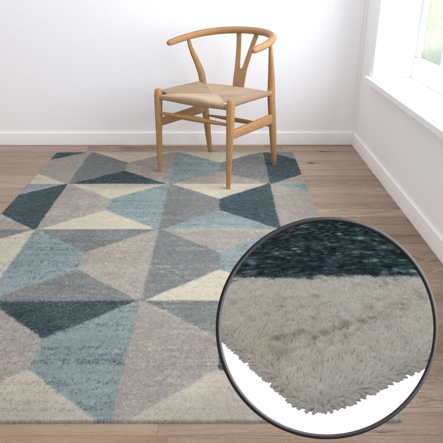 Rug Set 900 3D model_5