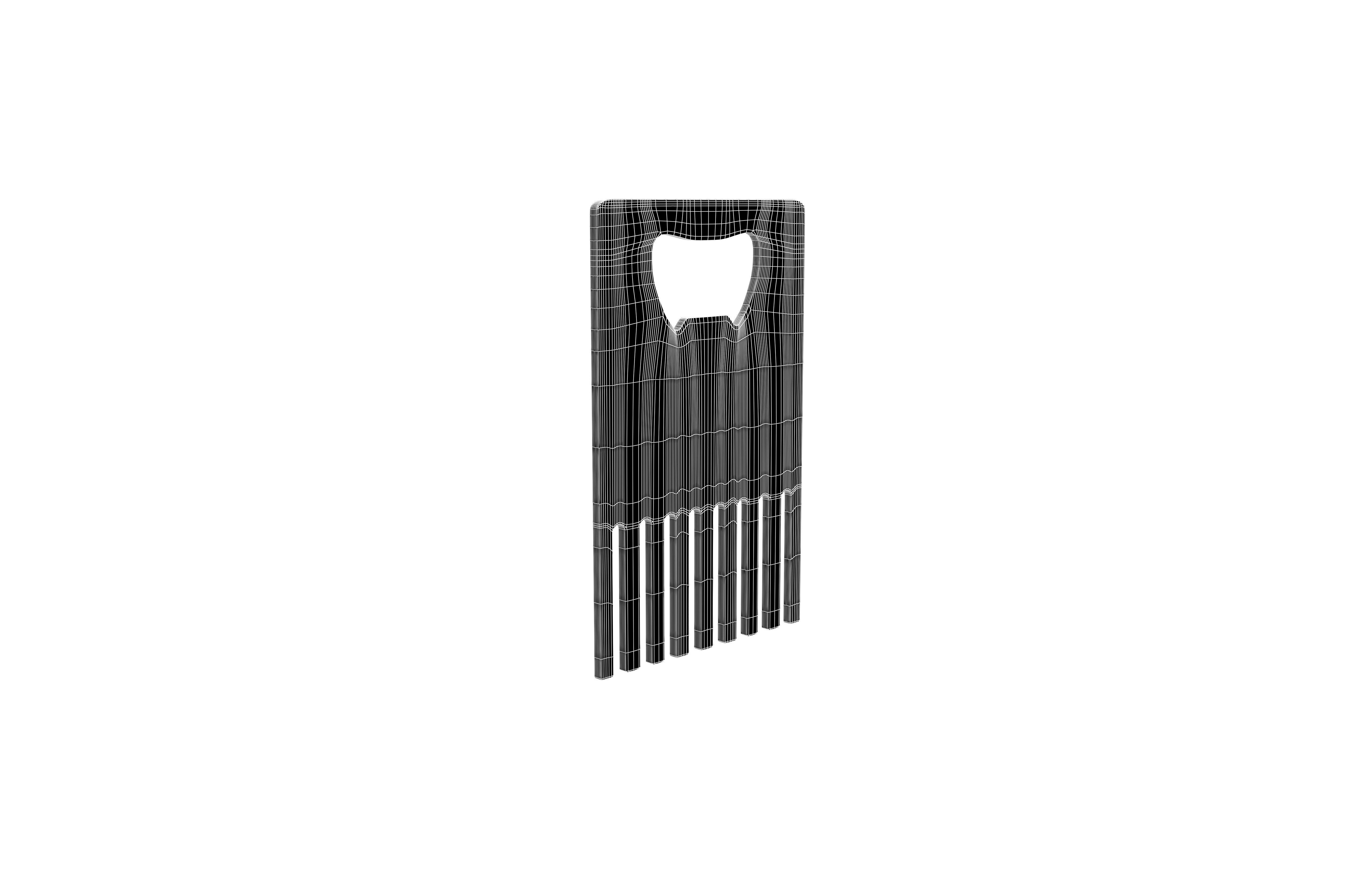 Comb v1 001 Low-poly 3D model_8