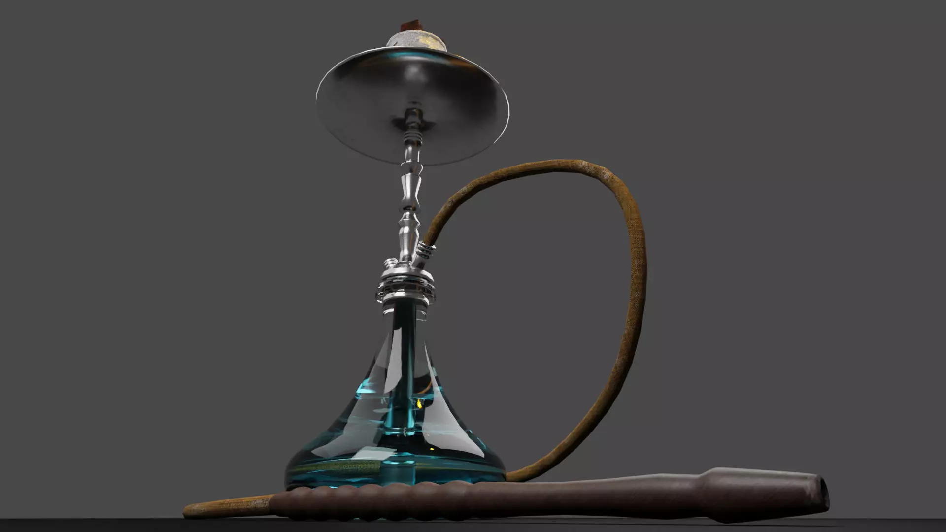 Hookah 3D model_0