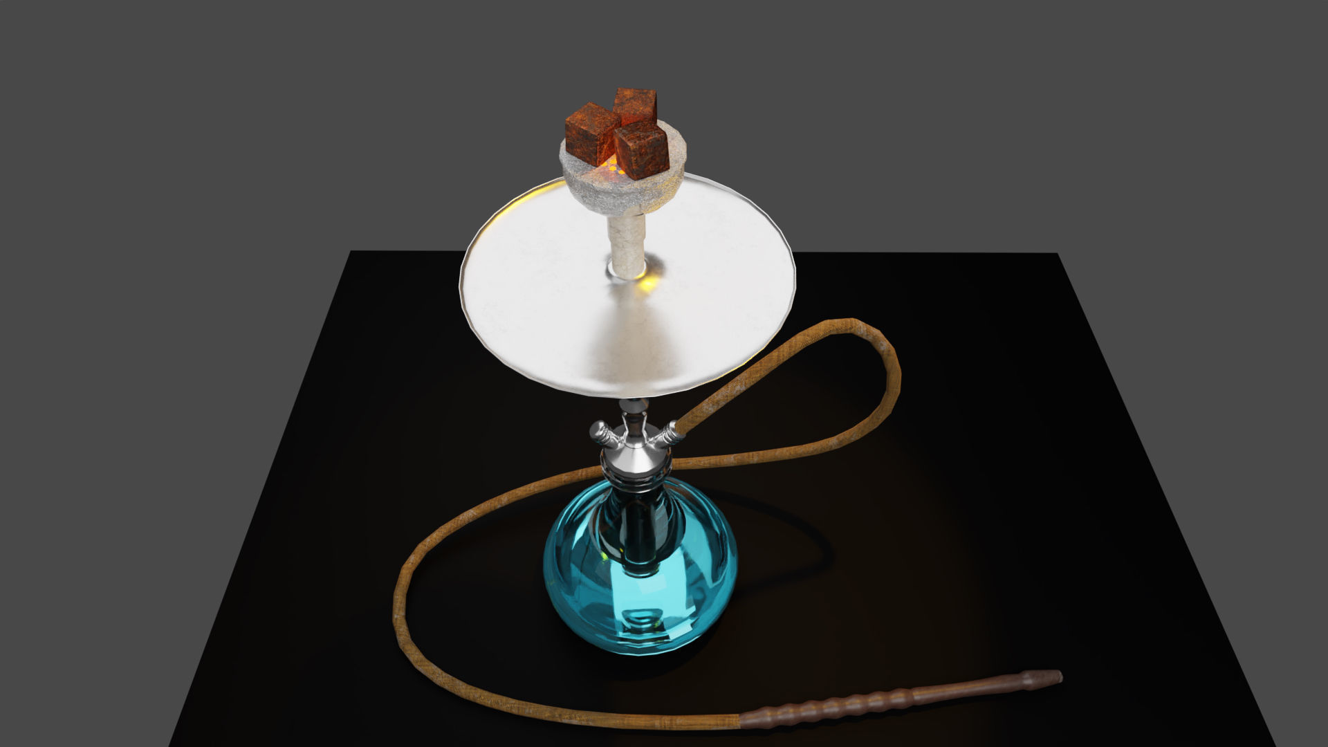Hookah 3D model_3
