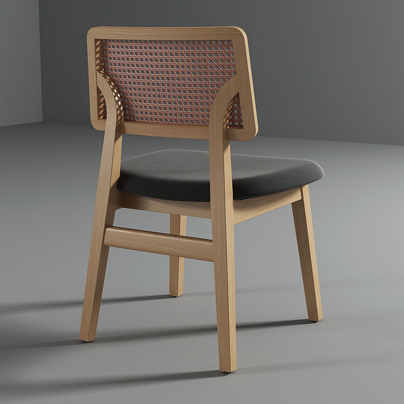 JAGO RATTAN CHAIR 3D model CGTrader