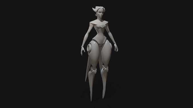 camille dancer 3D print model
