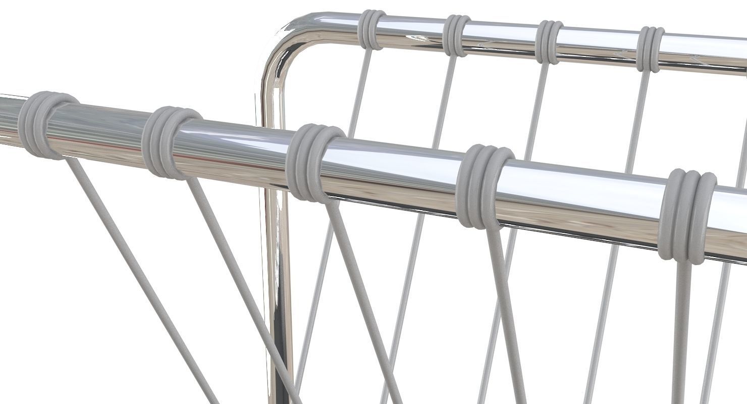 Newtons Cradle 3D model_6