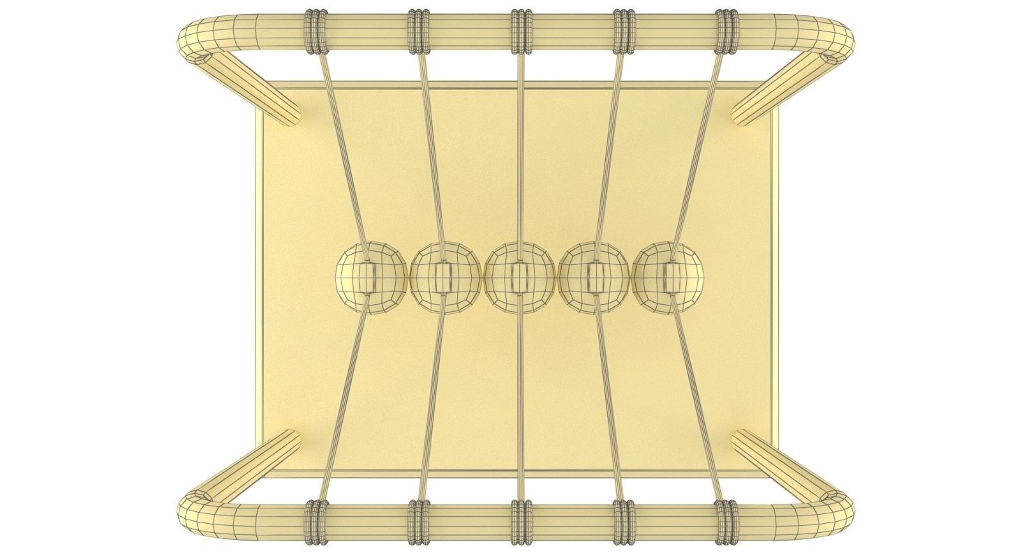 Newtons Cradle 3D model_16