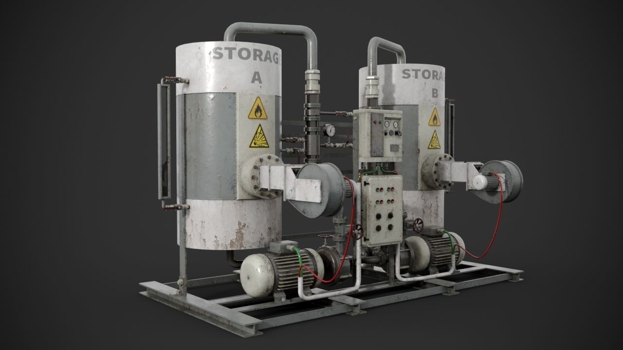 Industrial device 3D model_6