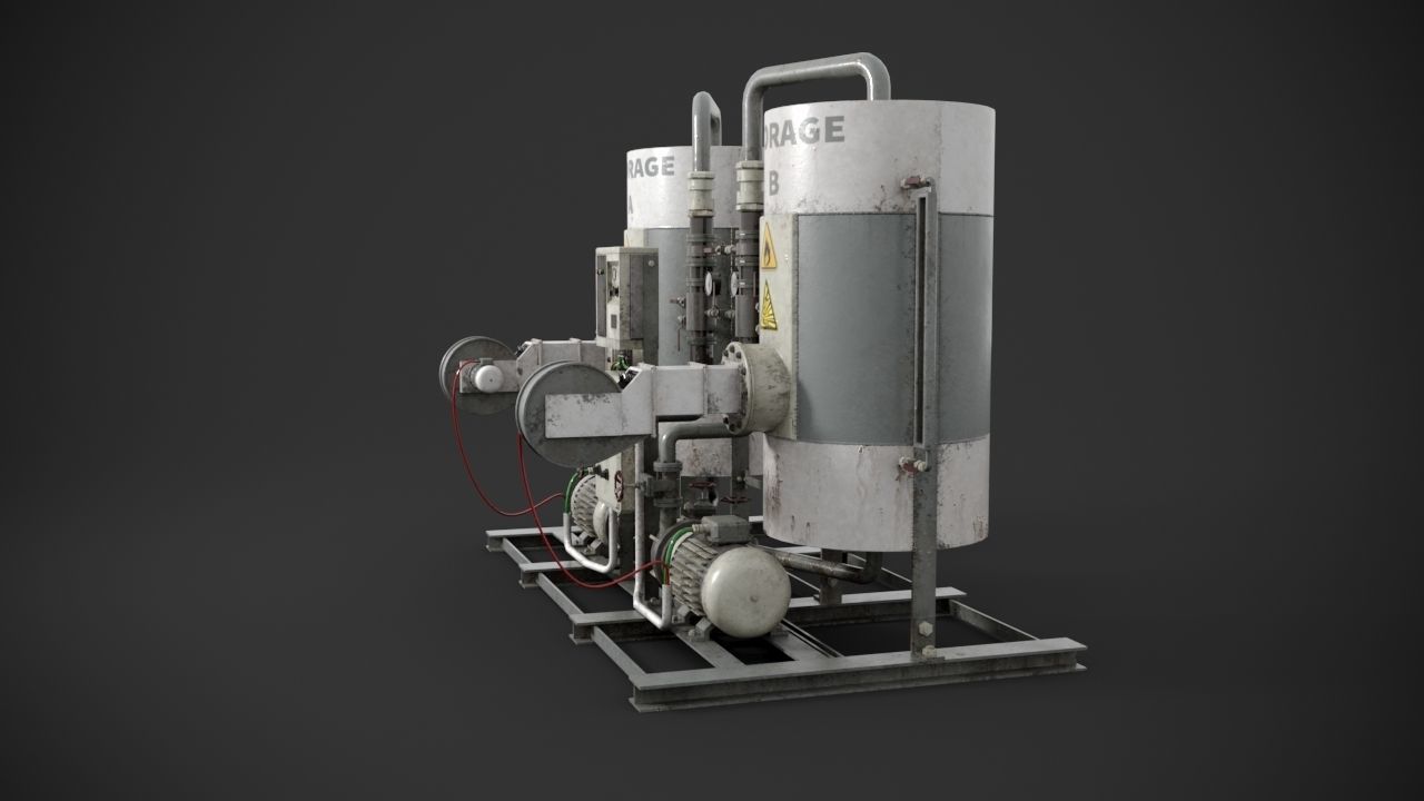 Industrial device 3D model_4