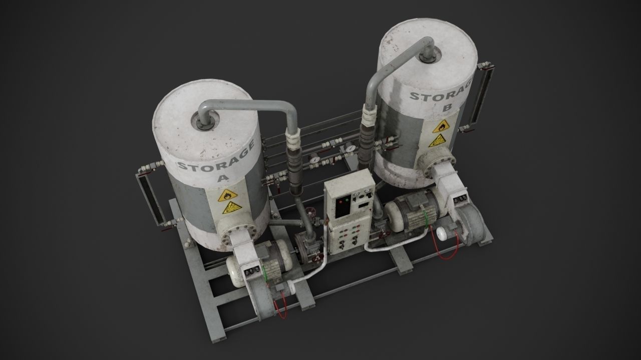 Industrial device 3D model_7
